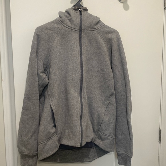 Lululemon hooded zip sweatshirt size 10 - Picture 1 of 5